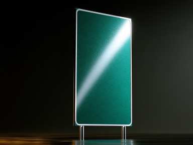 Gece parlayan boş otoyol tabelası — Clearview