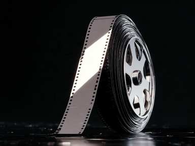 Krom makaradan açılan film şeridi — sinema göz yanılması değildir