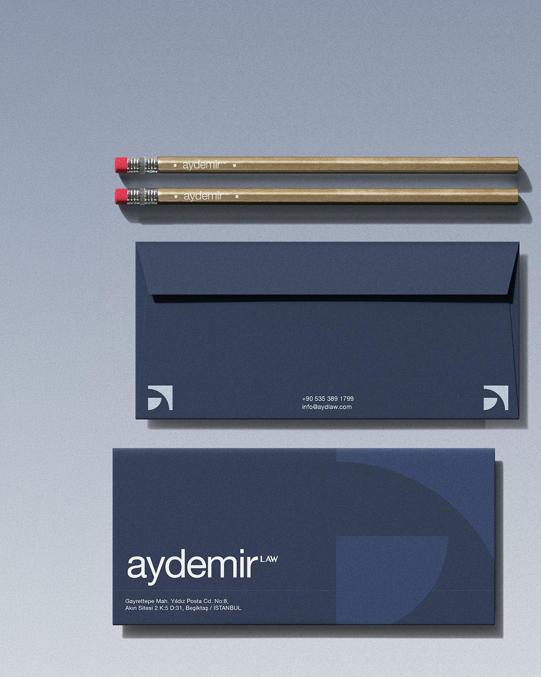 Aydemir Law — zarf ve kırtasiye