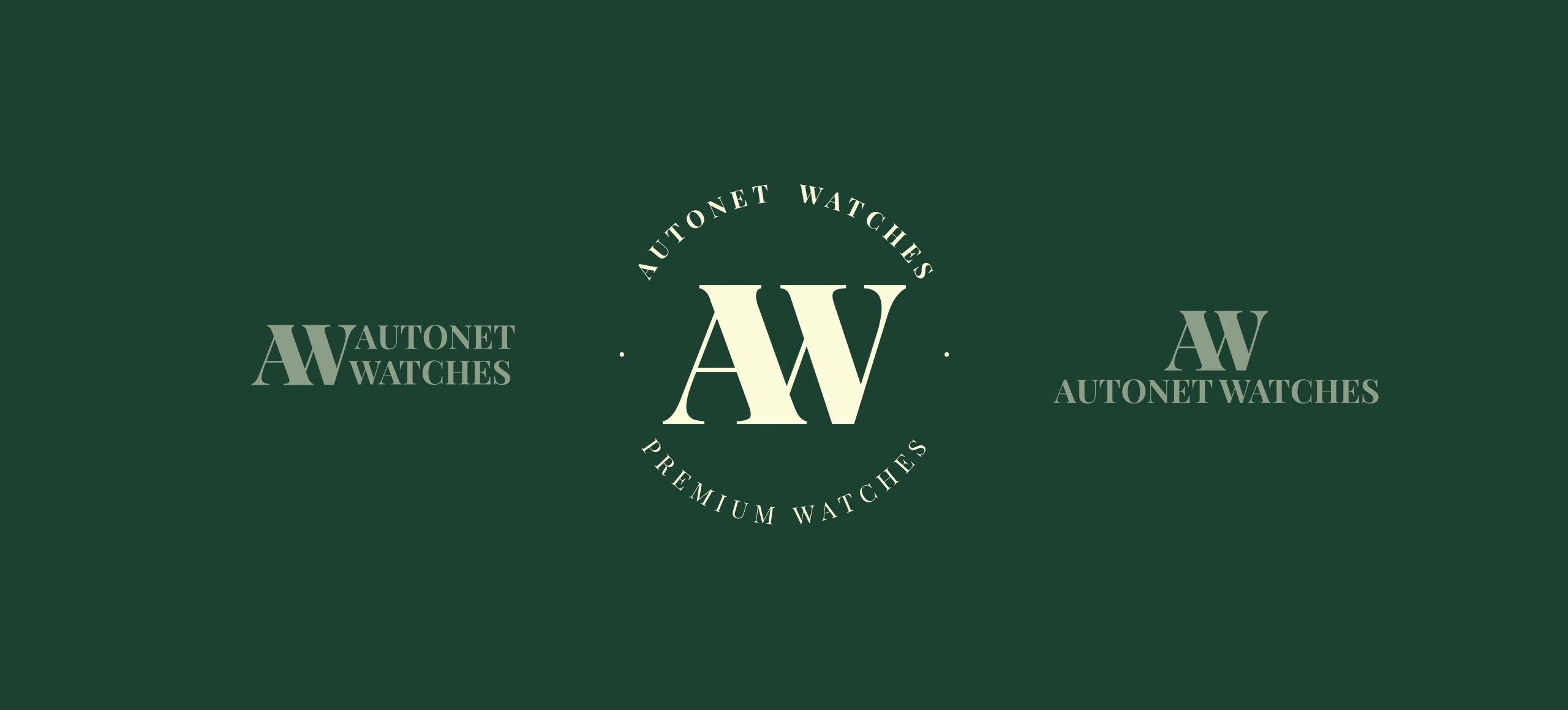 Autonet Watches — logo varyasyonları
