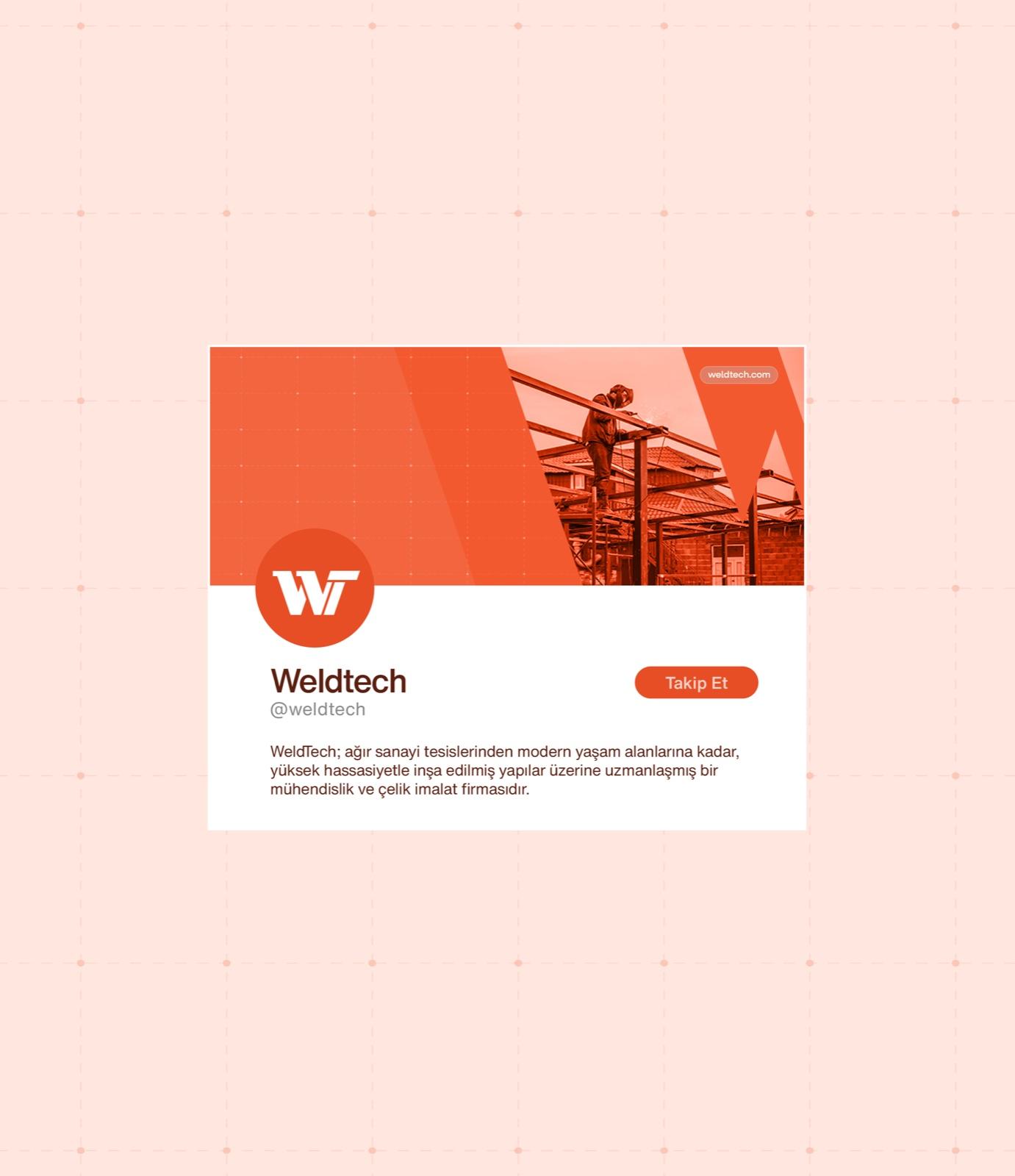 Weldtech — web sitesi tasarımı